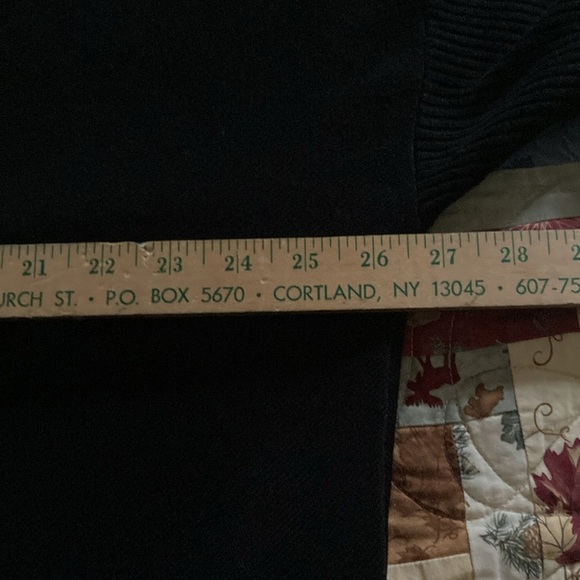 Stitchdrop hooded pullover sweater women’s medium black oversized new - Picture 10 of 15